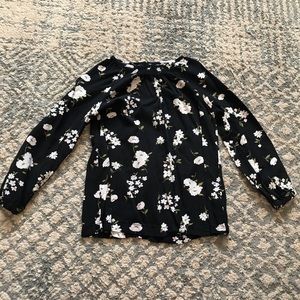 Long Sleeved Shirt Floral Print